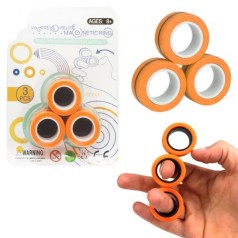 Игра-антистресс "Magnetic Ring", оранжевый