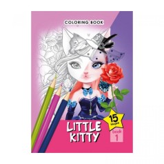 Раскраска А5 (LITTLE KITTY 1)
