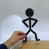 Игра-пазл деревянный человечек