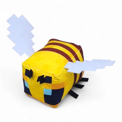 Игрушка мягкая Майнкрафт/Minecraft "Бджілка" 21 см