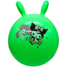 Мяч для фитнеса (фитбол) диаметр 45 см КУРОМИ (ЗЕЛЕНЫЙ)