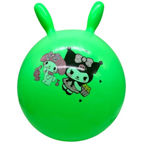 Мяч для фитнеса (фитбол) диаметр 45 см КУРОМИ (ЗЕЛЕНЫЙ)