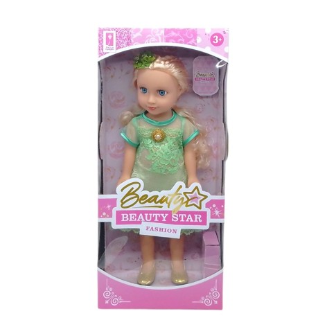 Лялька Beauty Star 42 см (Зелений)