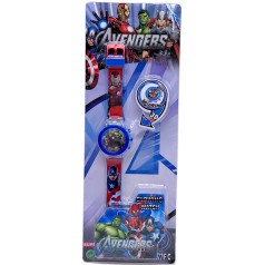 Часы с подсветкой (Мстители)