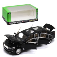 Машина "BMW 750", черная