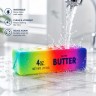 Сквиш-антистресс Масло (butter squishy) радужное 14 см (микс цветов)