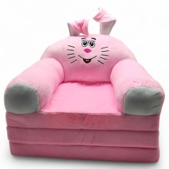 Крісло-диван "Заєць" (40х40х50 см; довжина розкладеного  - 120 см)