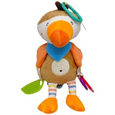 БОЛЬШАЯ ПОГРЕМУШКА МЯГКАЯ (ПОПУГАЙ)