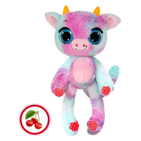 М’яка іграшка з ароматом "Вишнева корівка" (34 см) Bubble Pops