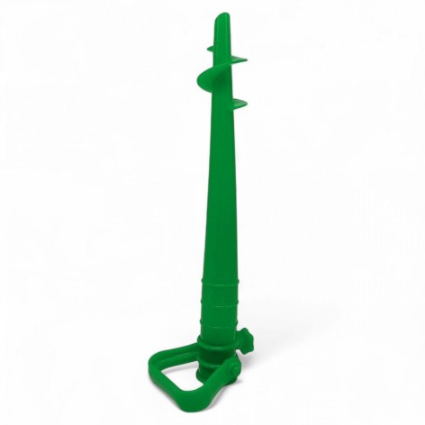БУР ДЛЯ ПЕСКА, КРЕПЛЕНИЕ ЗОНТА, 38 cм (ЗЕЛЕНЫЙ)