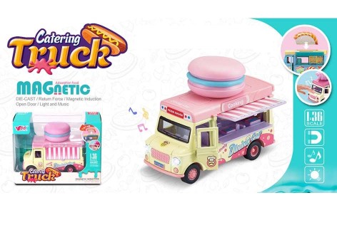 Машинка-фургончик "макарунами"