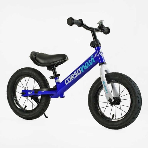 Велобег CORSO Navi NV-12645 (1) стальная рама, колесо 12, надувные колеса, подножка, подставка для ног, колокольчик