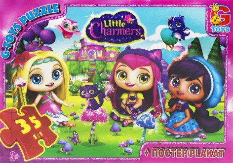 Пазли з серії "Little Charmers", 35 ел