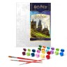 Картина по номерам с красками металлик "Harry Potter: Пейзаж Хогвартса" 40х50см