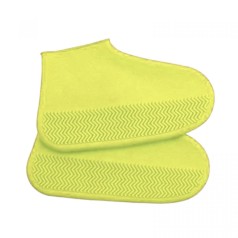 Бахилы на обувь водостойкие, (размер S 26-34) (силикон) (ЖЕЛТЫЕ)