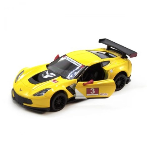 Машинка KINSMART "Chevrolet Corvette C7" (жовта)