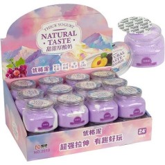 Игрушка-антистресс-слайм "Yogurt" 150 г в баночке