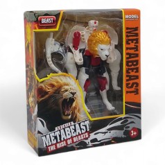 Робот-трансформер "Metabeast. Лев белый"