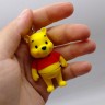 3D Брелоки HERO WINNIE THE POOH DISNEY / ВиННи ПУХ Дисней KEYCHAIN, 3D печать