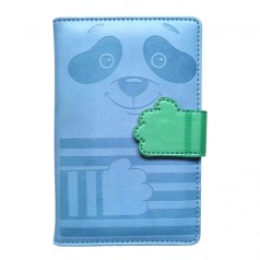 Блокнот,Кожзам,А6, 64листы (ПАНДА)