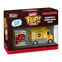 Набор фигурок Bitty Pop! Ride серии Марвел - Дэдпул и грузовик Чимичанги
