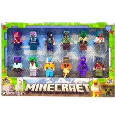 Набор героев "Майнкрафт", 12 фигурок, аксессуары, в коробке