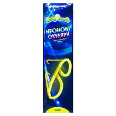 Неоновые очки, желтый