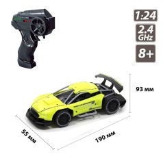 Автомобіль SPEED RACING DRIFT на р/в - MASK (салатовий, 1:24)