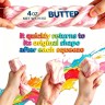 Сквіш-антистресс Масло (butter squishy) мармур 14 см ЗЕЛЕНИЙ