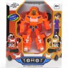 Робот-трансформер "Тобот (Tobot)", 11 см, оранжевый