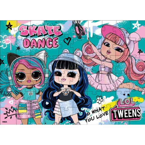 Пазлы L.O.L. Surprise! Tweens Skate Dance, 60 элементов