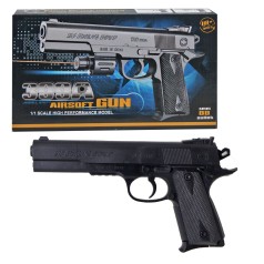 Пистолет пластиковый "Airsoft Gun" на пульках