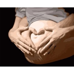 Живопис за номерами "Родина" 40*50см в коробці