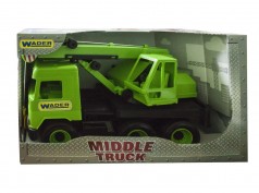 Автокран "Middle truck" (зеленый)