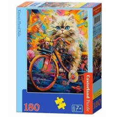 Пазл Castorland "Прогулка котенка" 180