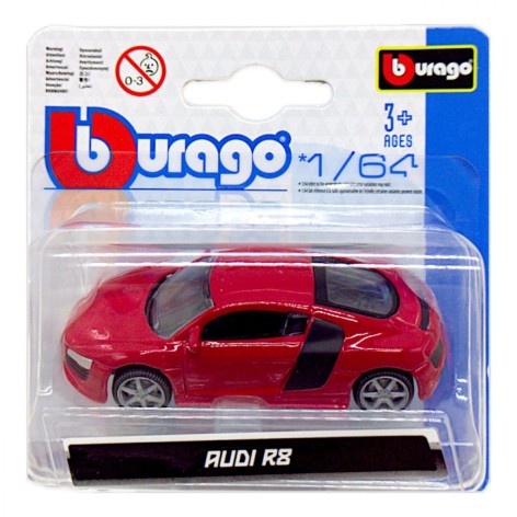 Машинка металева (колекційна) "Audi R8", червоний