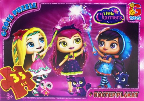 Пазли із серії "Little Charmers", 35 ел