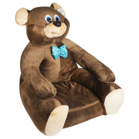 М'яке крісло Ведмедик коричневий