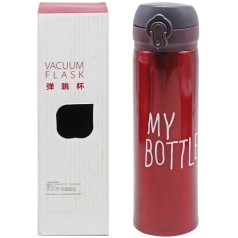 Термос металлический "My Bottle", 400 мл, красный