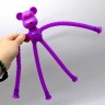 Игрушка присоски - пружинки "Мишка" Розовый