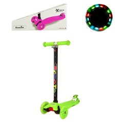 Самокат четырехколесный "Scooter", зеленый (транспортировочная упаковка)