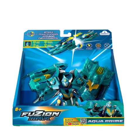 Игровой набор катеров-трансформеров FUZION MAX - АКВА ПРАЙМ