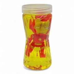 Слаймы с игрушкой "Герои Marvel", 11 см (желтый)