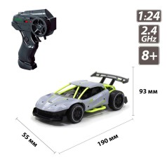 Автомобіль SPEED RACING DRIFT на р/в - SWORD (сірий, 1:24)