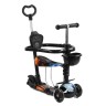 Самокат з ручкою "Best Scooter", "Льод та полум'я"