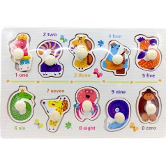 доска логическая цифры вид 2