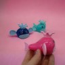 Водоплавающая заводная игрушка "Кит" (синяя)