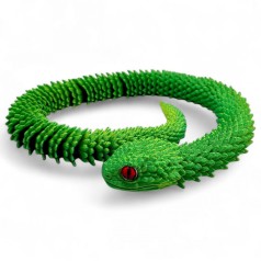 Змея 3d печать, 44 см (вид 4) MIC (D-012)