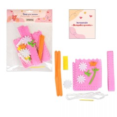 Набор для шитья "Фетровая сумочка: Цветочная"