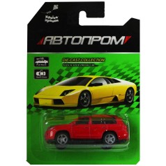 Машина металлическая Toyota красная